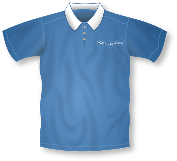 Camiseta Polo Azul